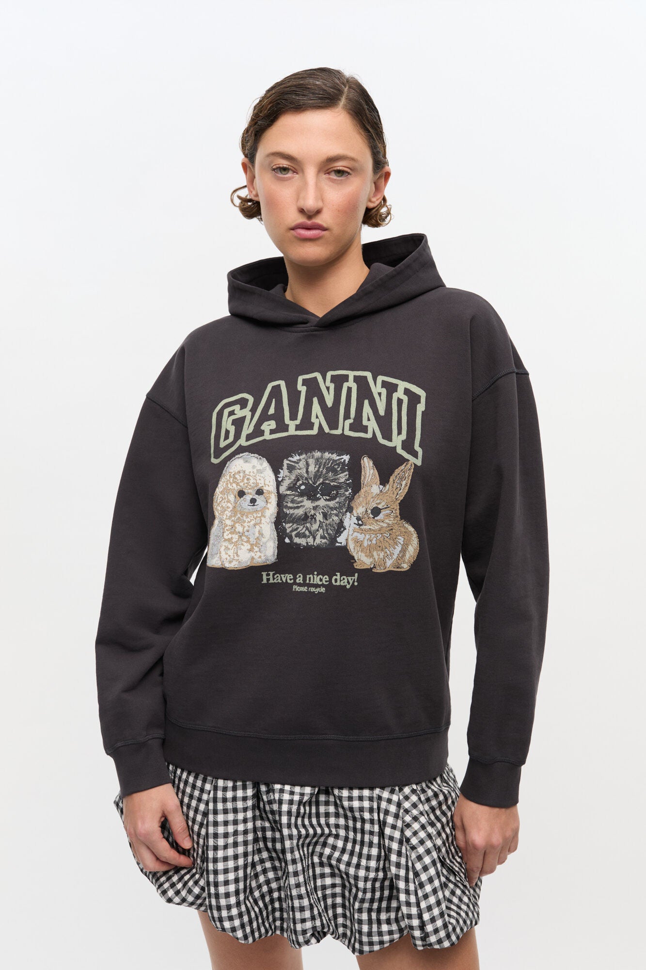 Animal Print Hoodie