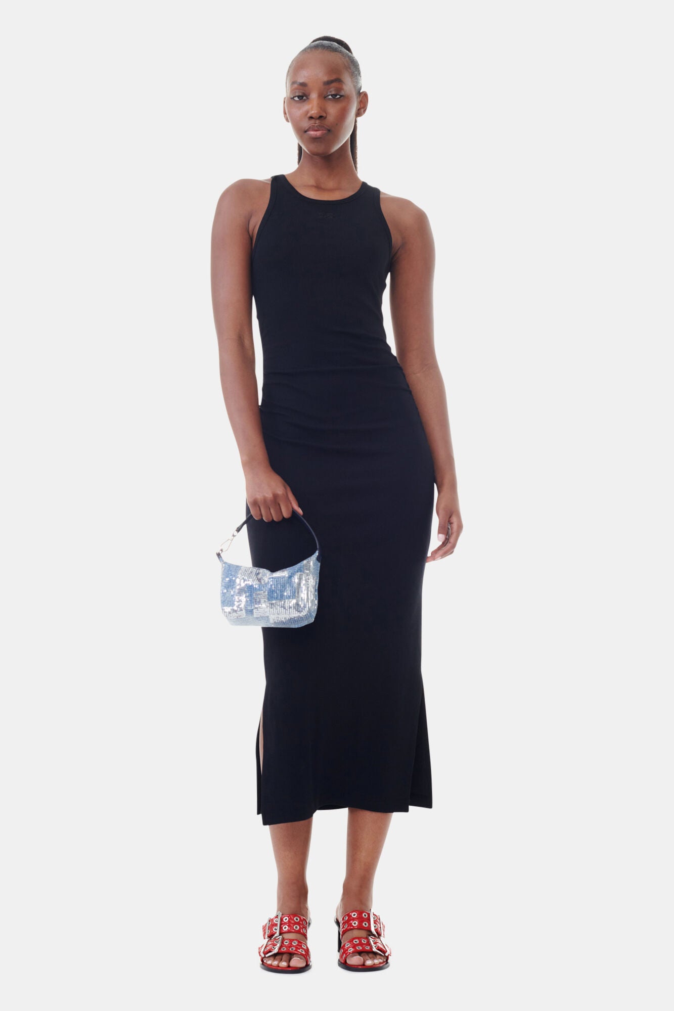 Soft Cotton Rib Tank Dress