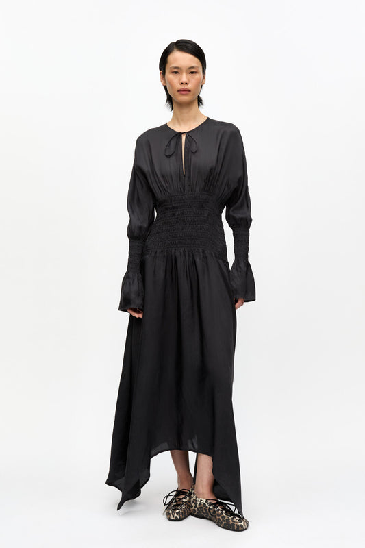 Habotai Smock Dress