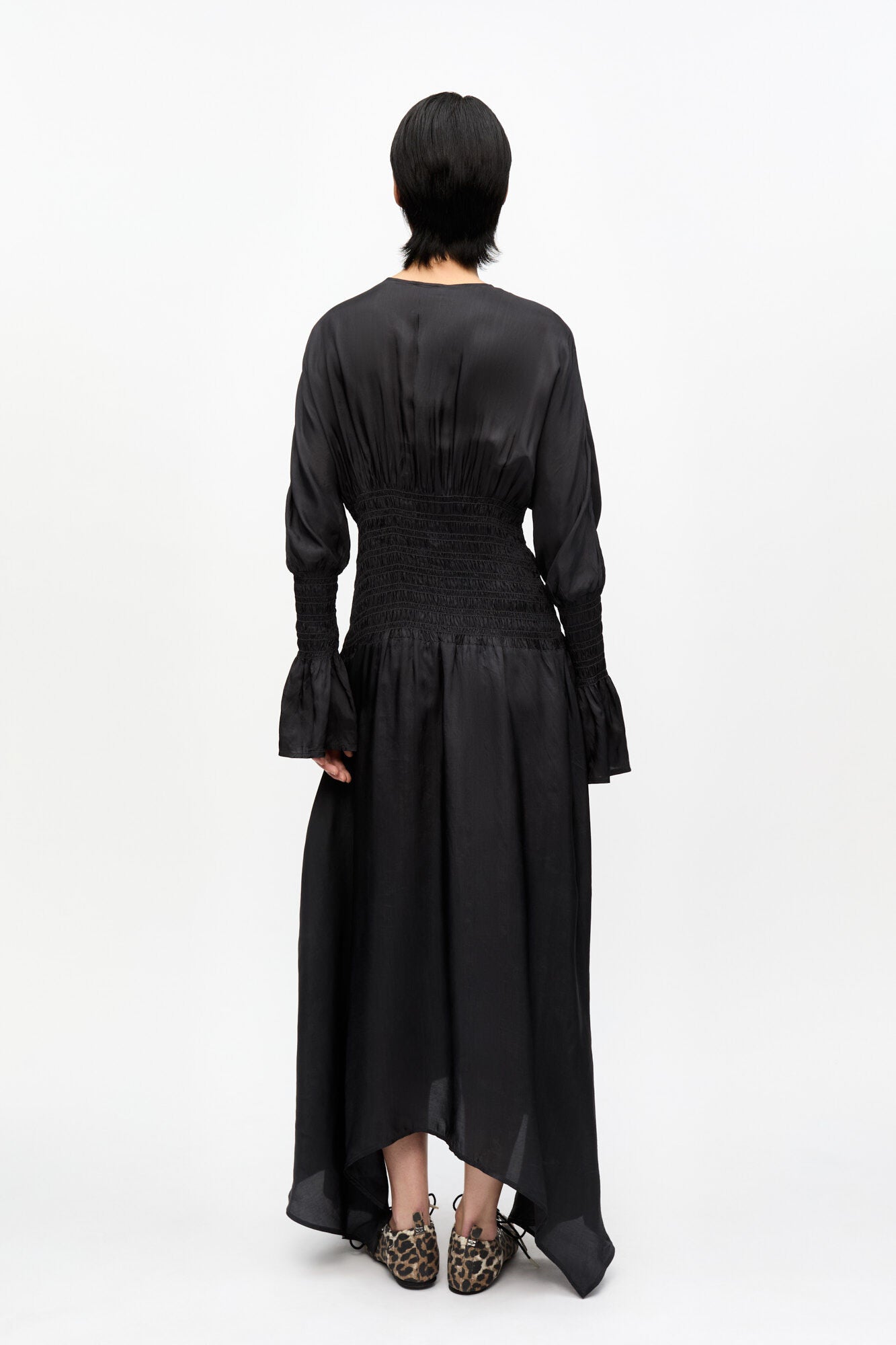 Habotai Smock Dress