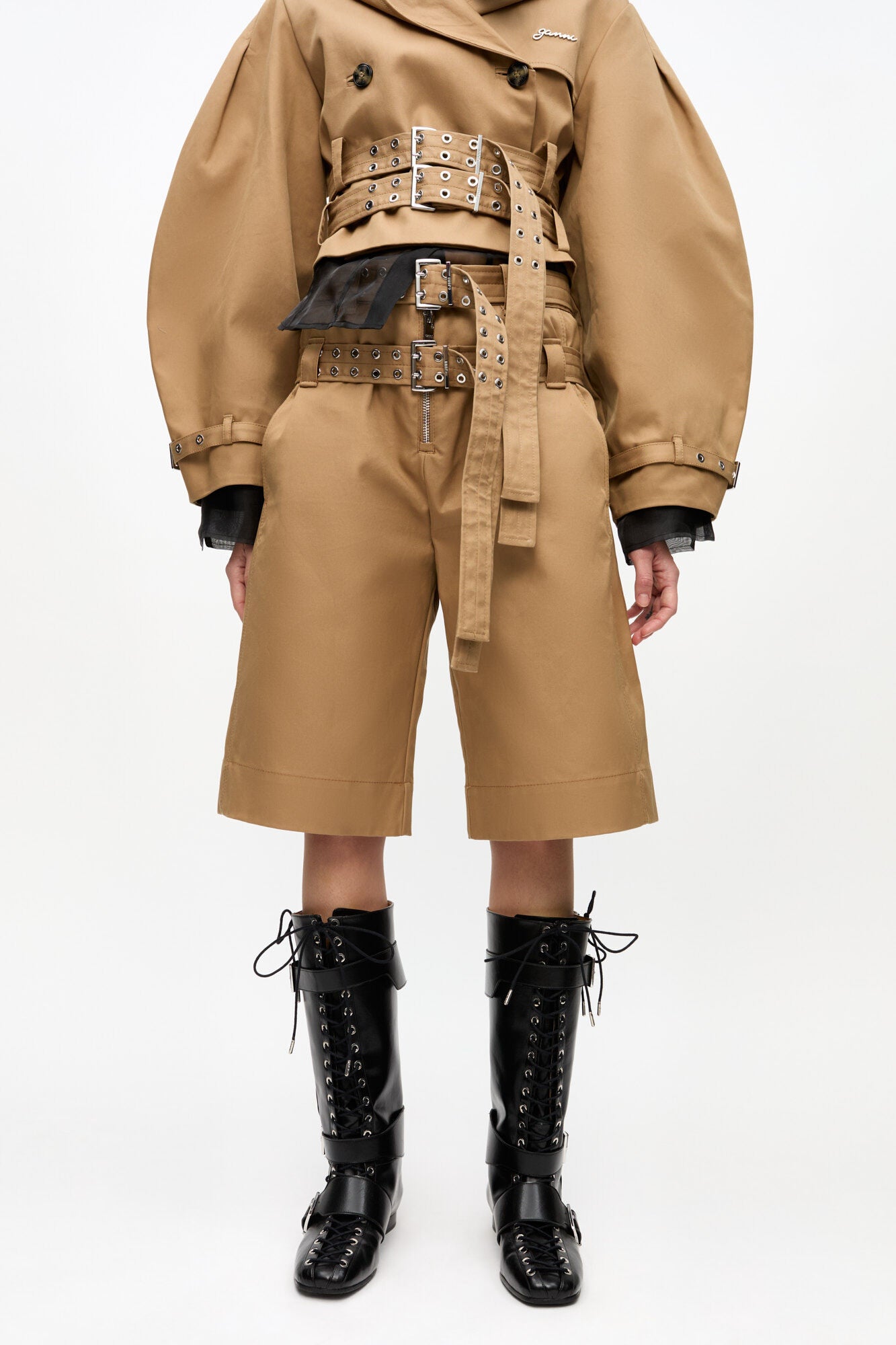 Bonded Belt Shorts