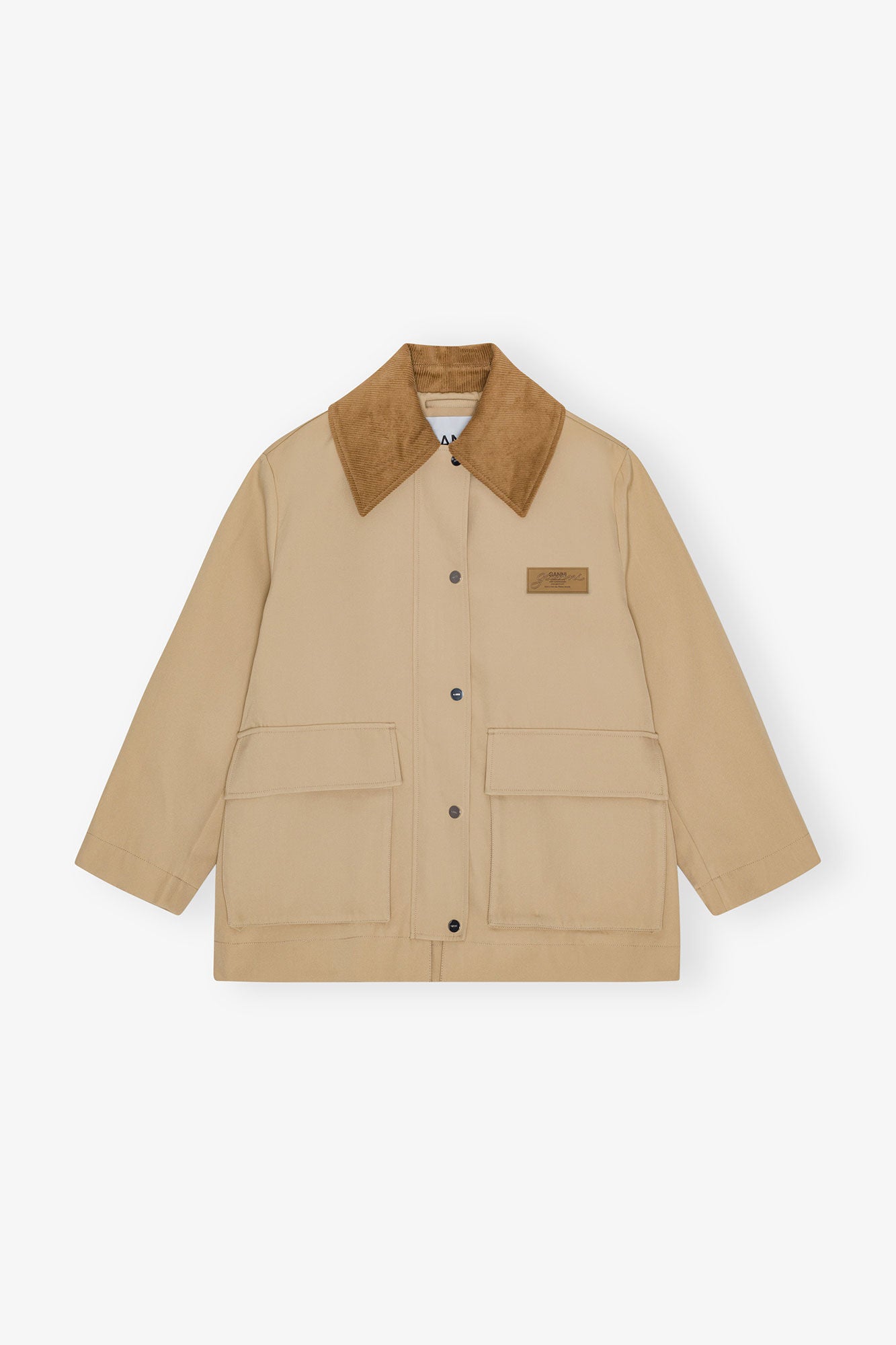 Camel Twill Jacket