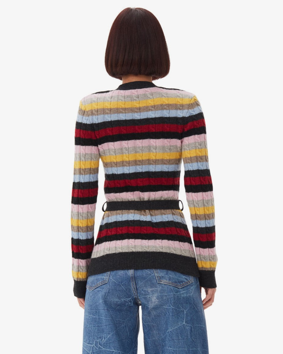 Stripe Cardigan