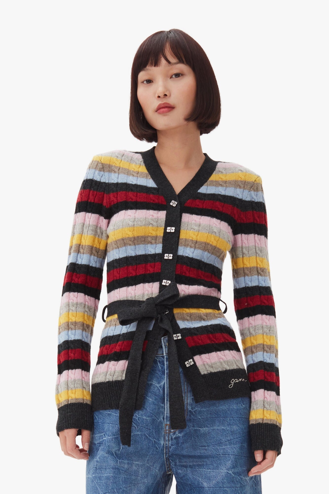 Stripe Cardigan
