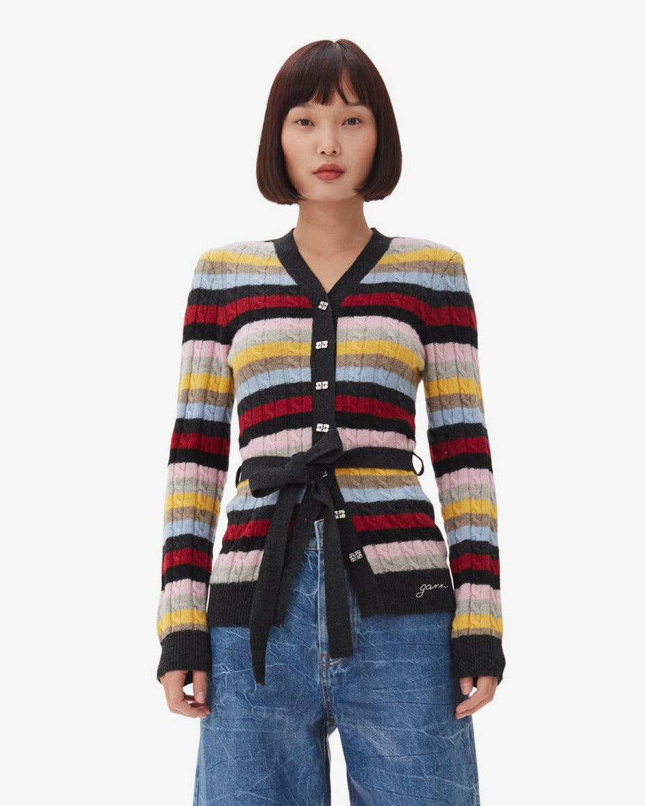 Stripe Cardigan