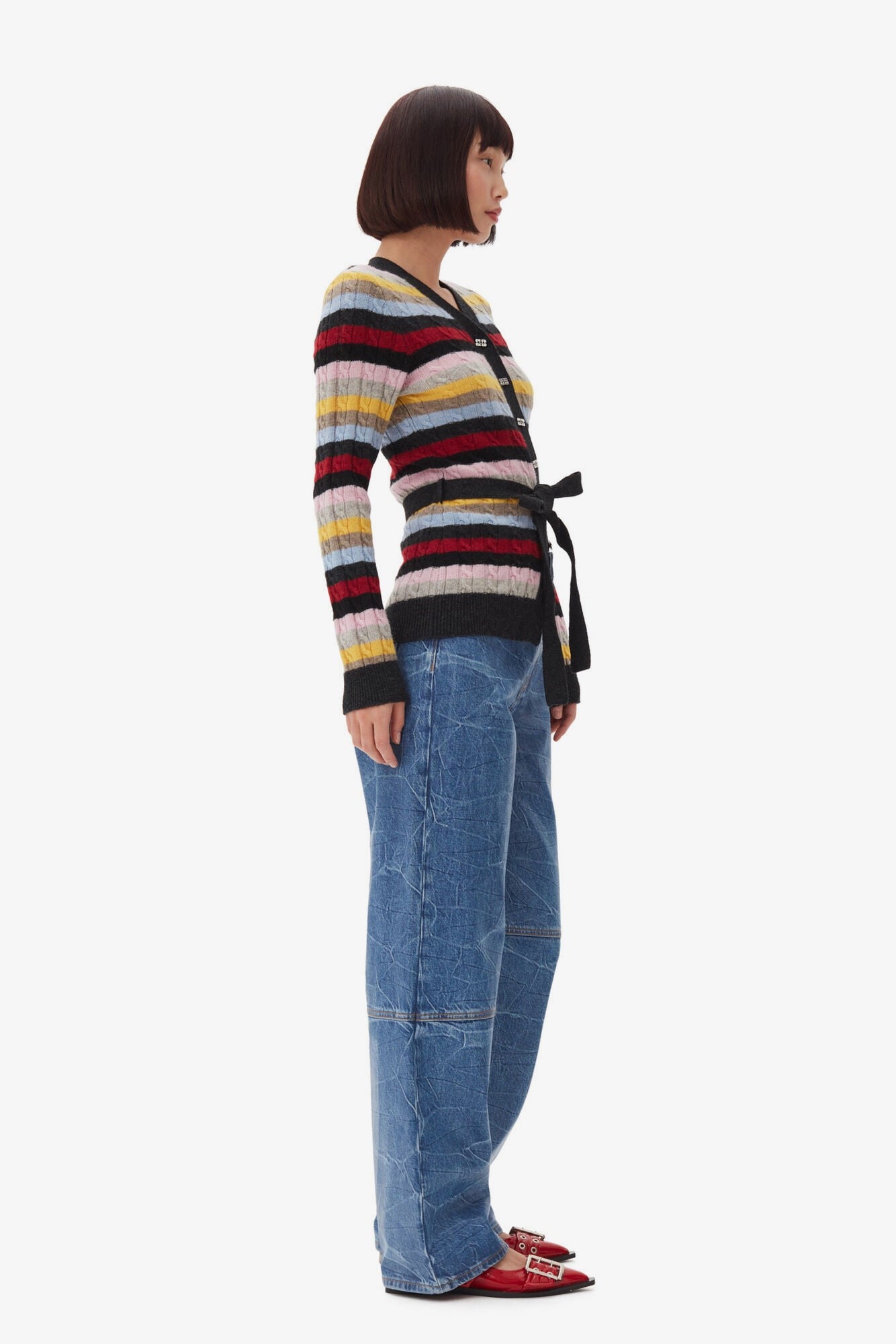 Stripe Cardigan