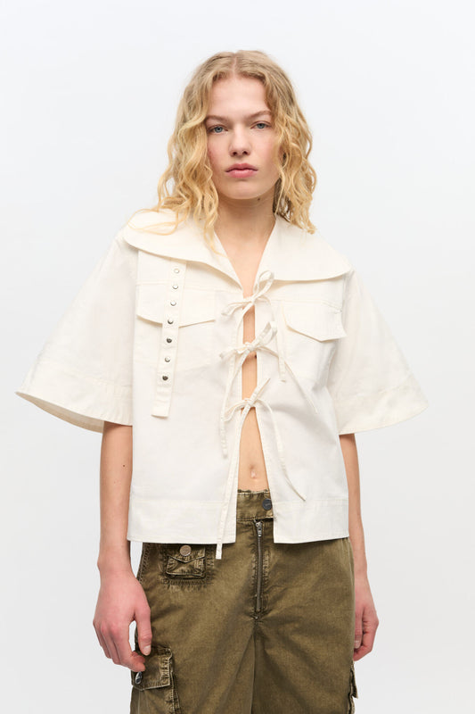 Off-White Blouse