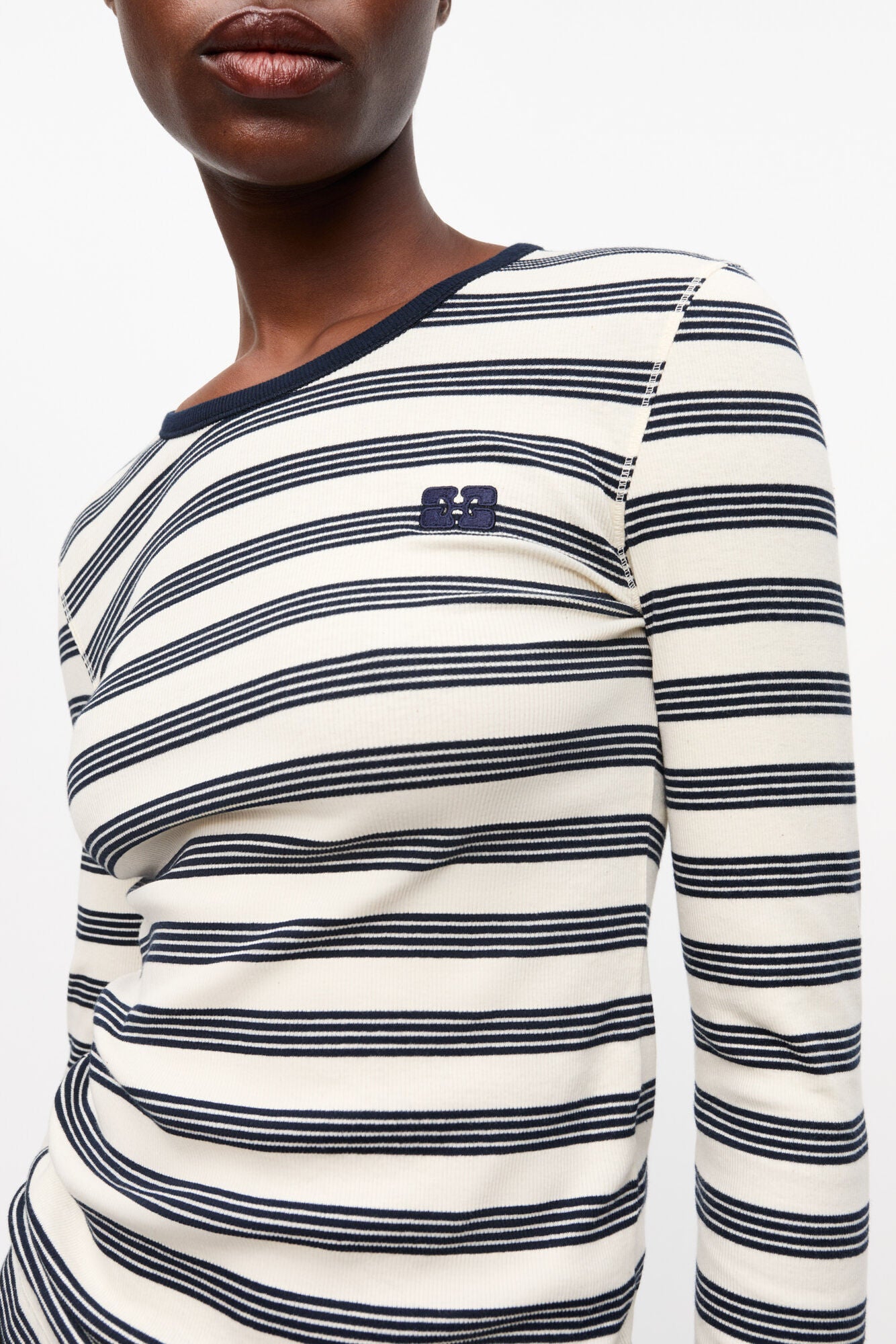 Striped Soft Rib Tee