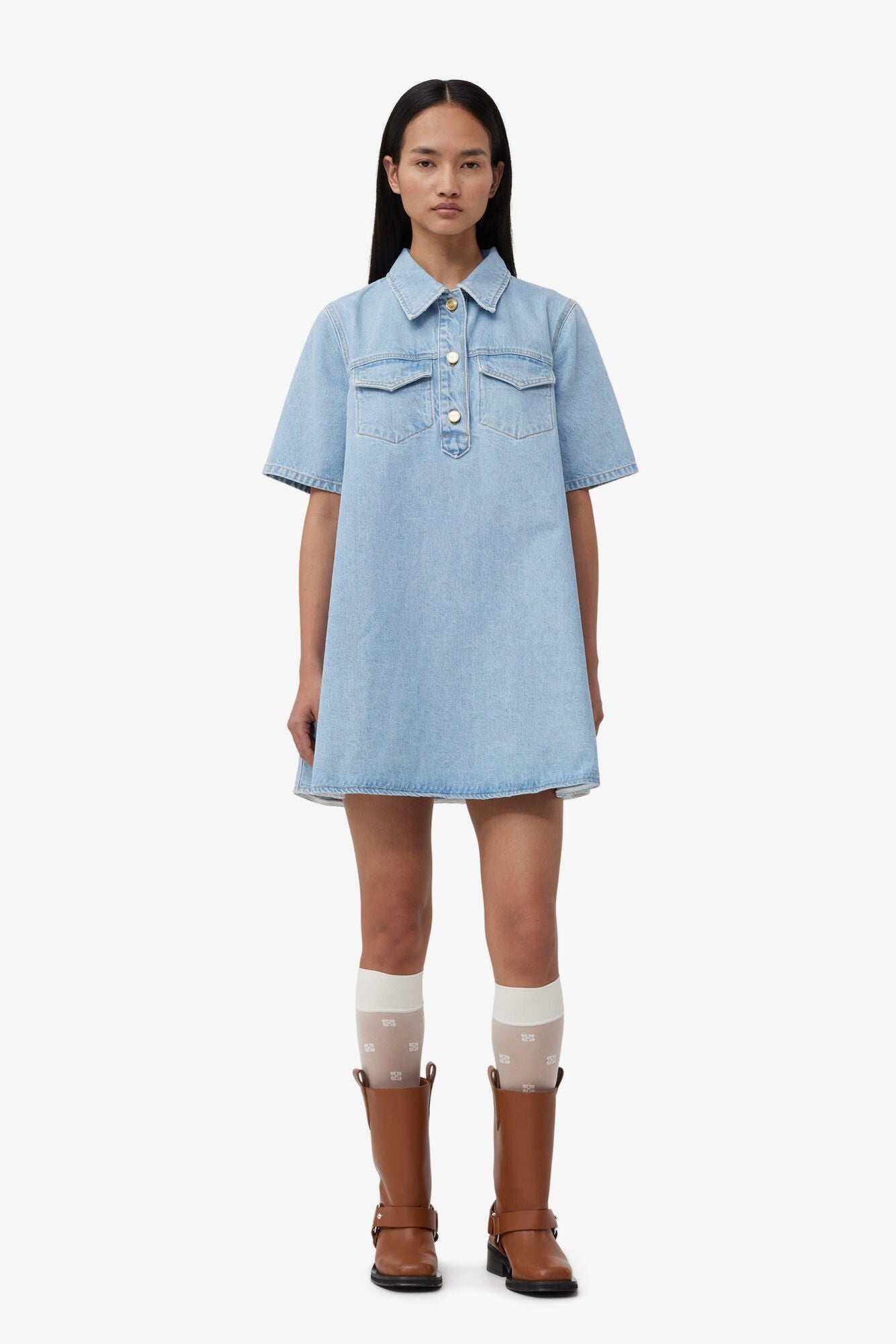 Denim Mini Dress