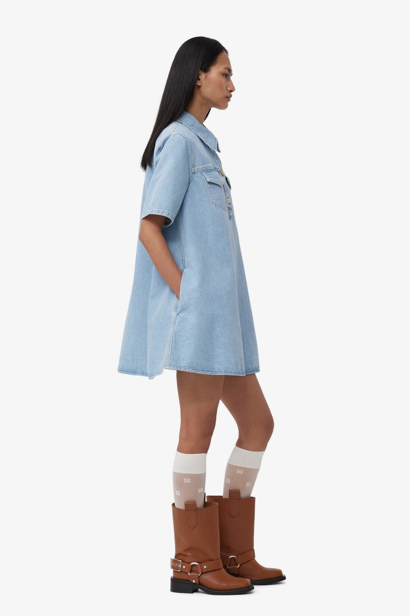 Denim Mini Dress
