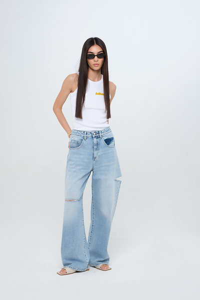 Poppy Rip Denim