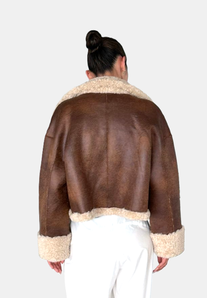 Lily shearling Reversible Jacket