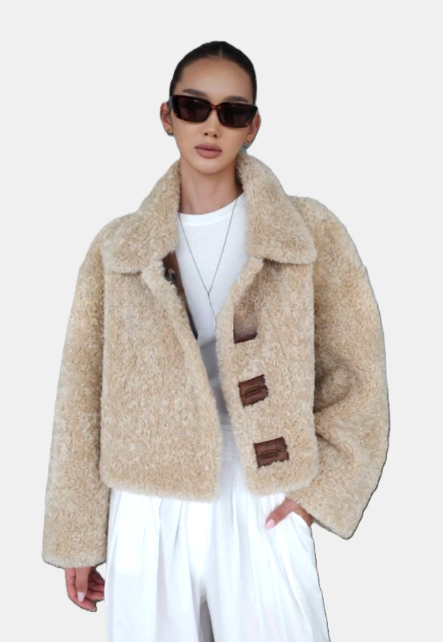 Lily shearling Reversible Jacket