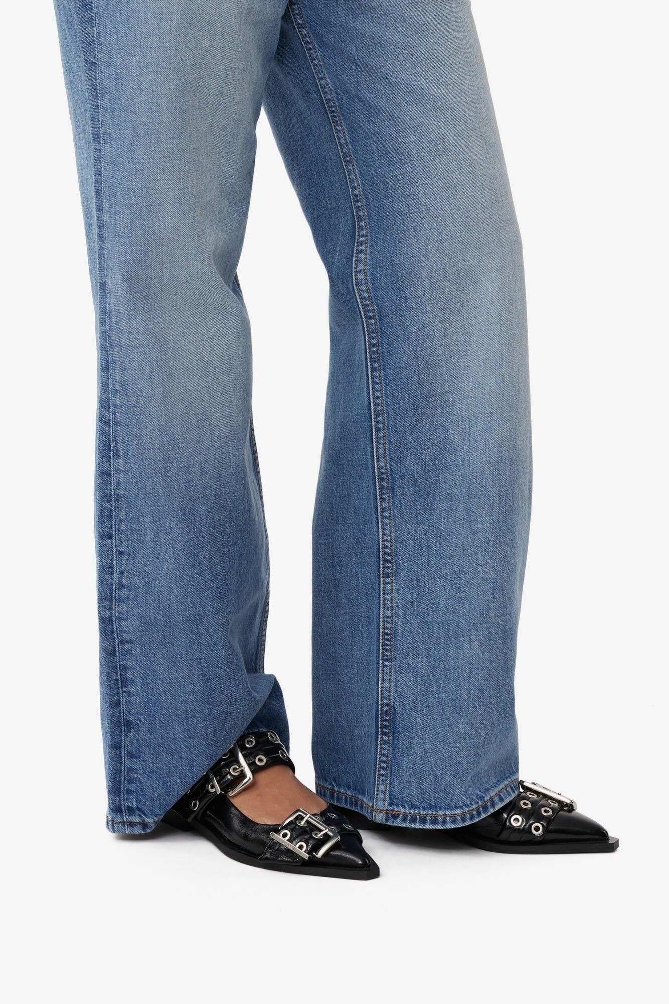 Chunky Buckle Ballerina
