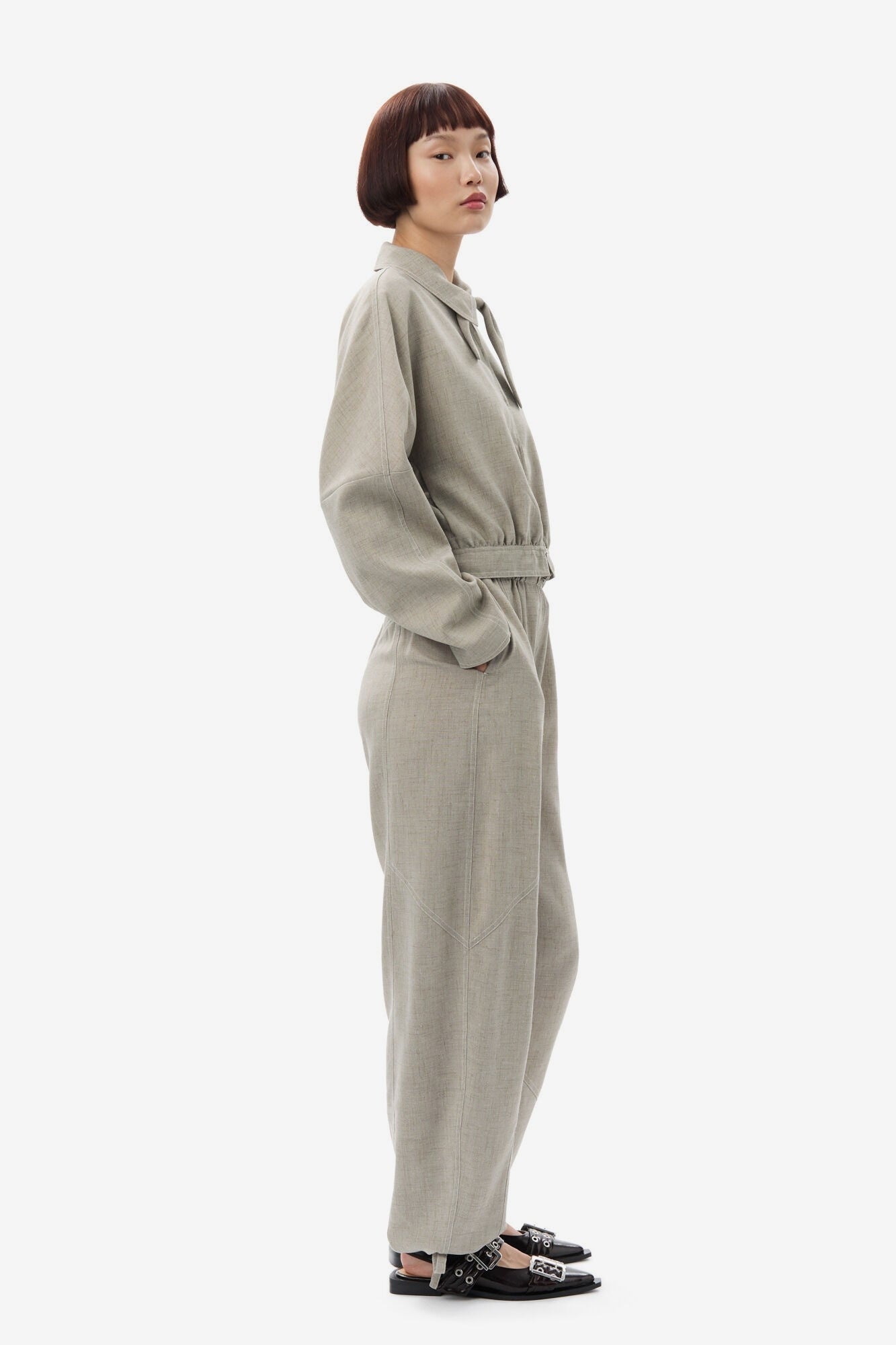 Light Melange Short Jacket