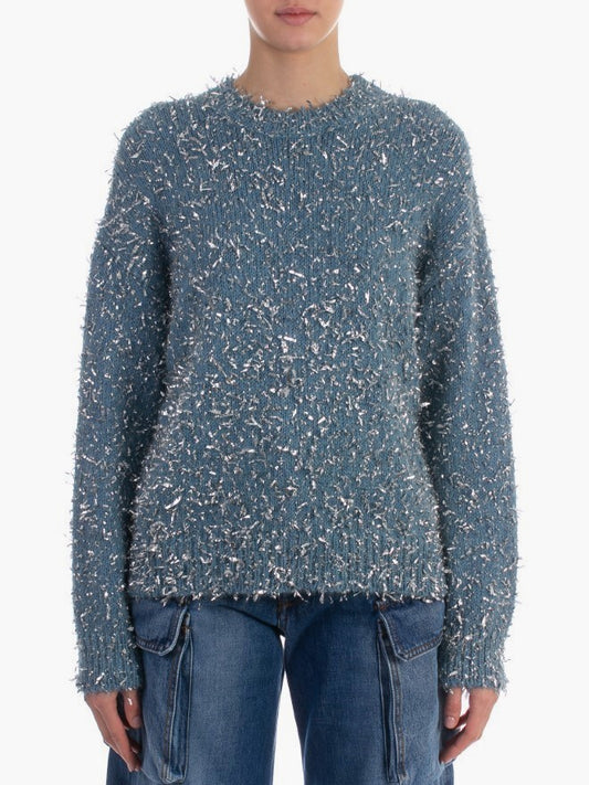 Foil Crew Knit