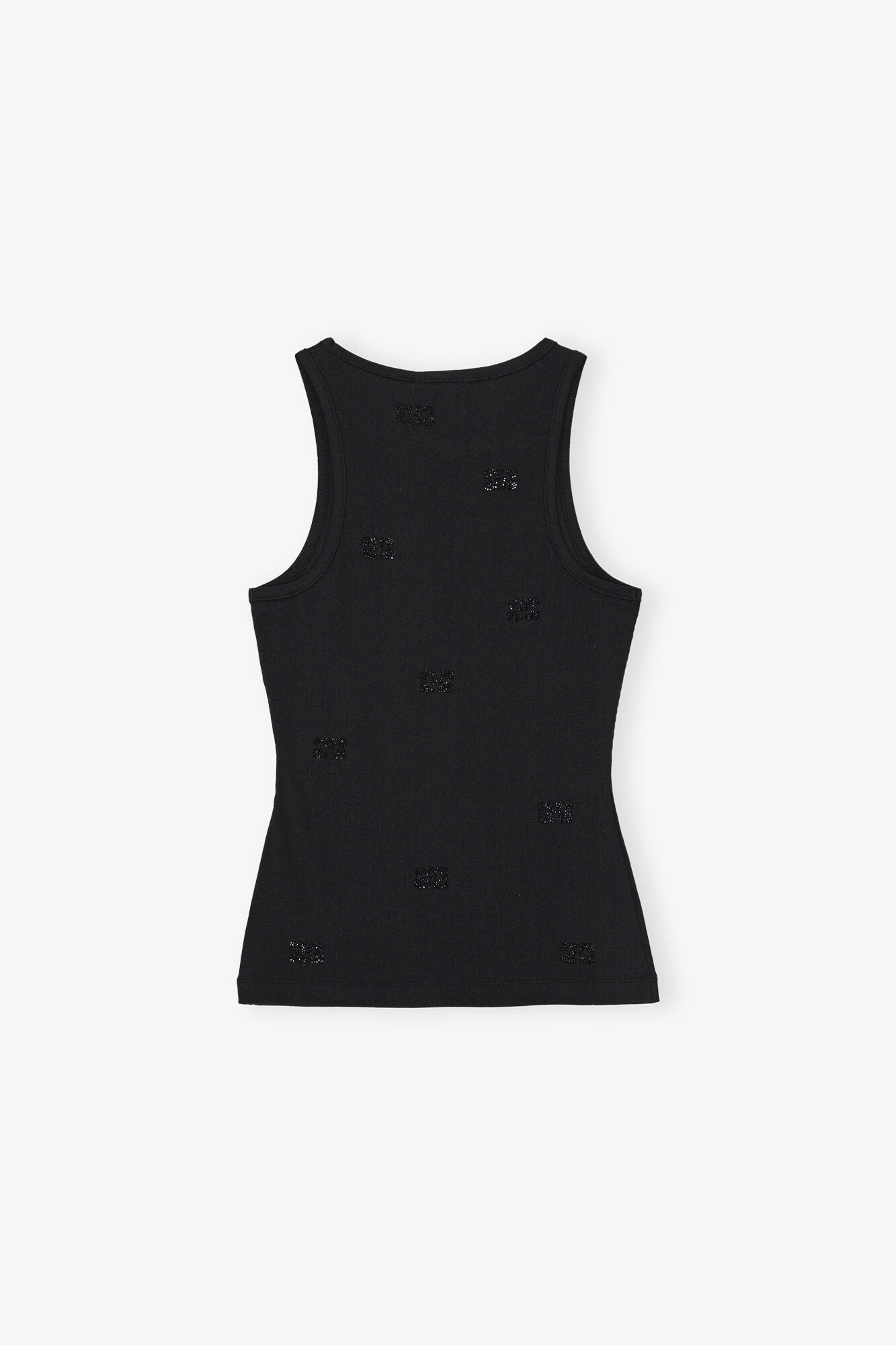 Rib Rhinestone Tank