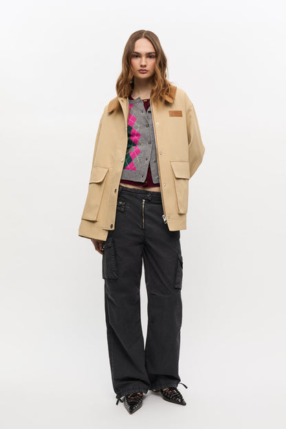 Camel Twill Jacket