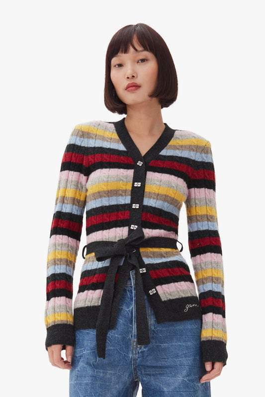 Stripe Cardigan