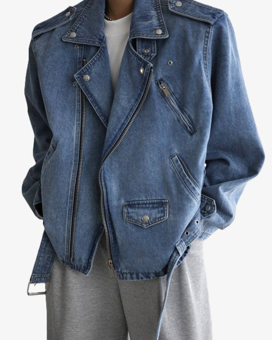 Chunky Biker Jacket