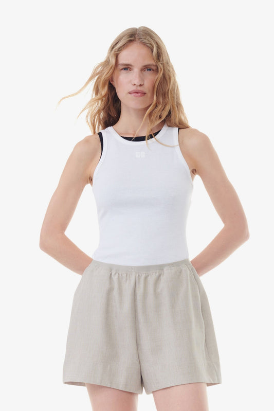 Soft Cotton Rib Tank Top