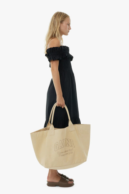 Oversized Canvas Tote Bag